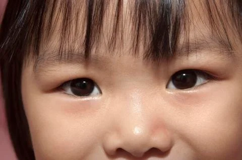 Asian eye. Stock Photos