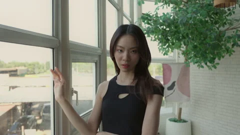 Asian Female Model Stock Video Footage | Royalty Free Asian Female