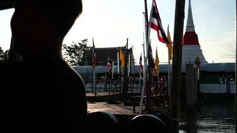 Asian ferry Stock Footage 274160596