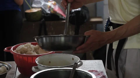 Asian Food Stock Footage 32284238