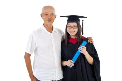 Asian graduation Stock Photos