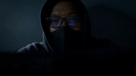 Asian Hacker Stock-Footage 333605689