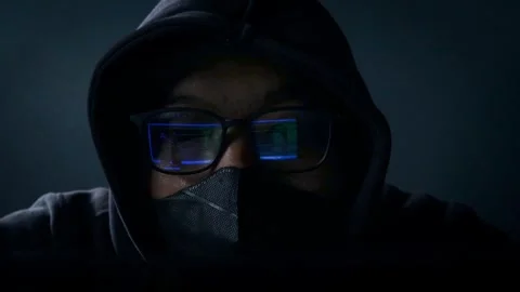 Asian Hacker Stock-Footage 333605690