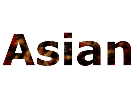 Asian Stock Illustration