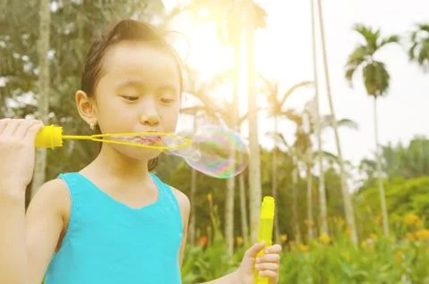 Asian kid Stock Photos