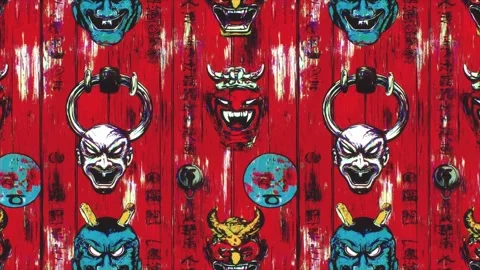 Asian Knocker Horizontal Motion Video stock 306460448