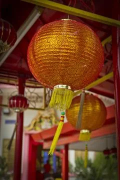 Asian lantern Stock Photos