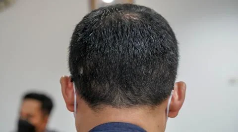 Asian Man from back Stock Photos