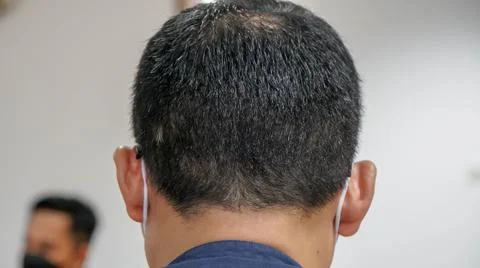 Asian Man from back Stock Photos