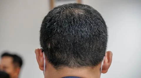 Asian Man from back Stock Photos