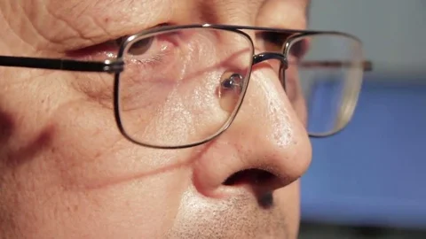 Asian man thinking matters and getting down to work Stock Footage 69253883