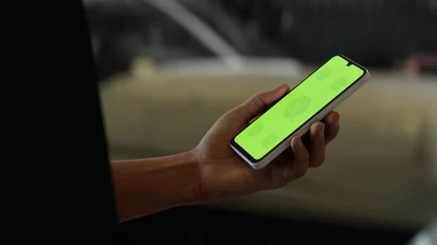 Asian middle aged male using smartphone Stock Footage 292924138