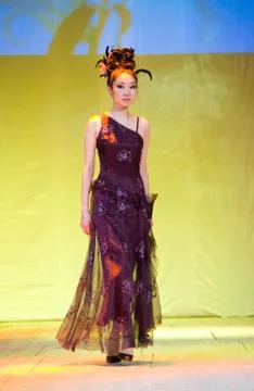 Asian model Fotos Stock