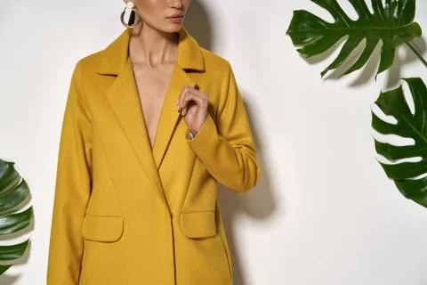 Asian model in studio Stock-Fotos