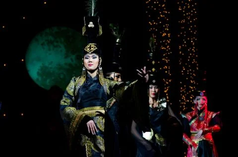 Asian models Stock Photos