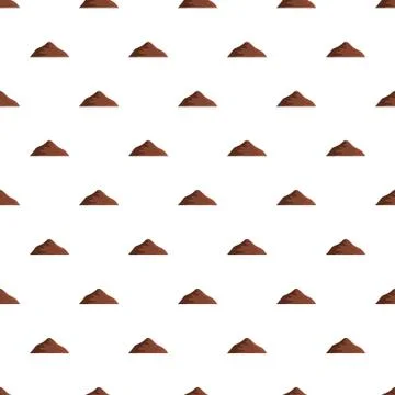Asian mountain pattern seamless Stock Illustration