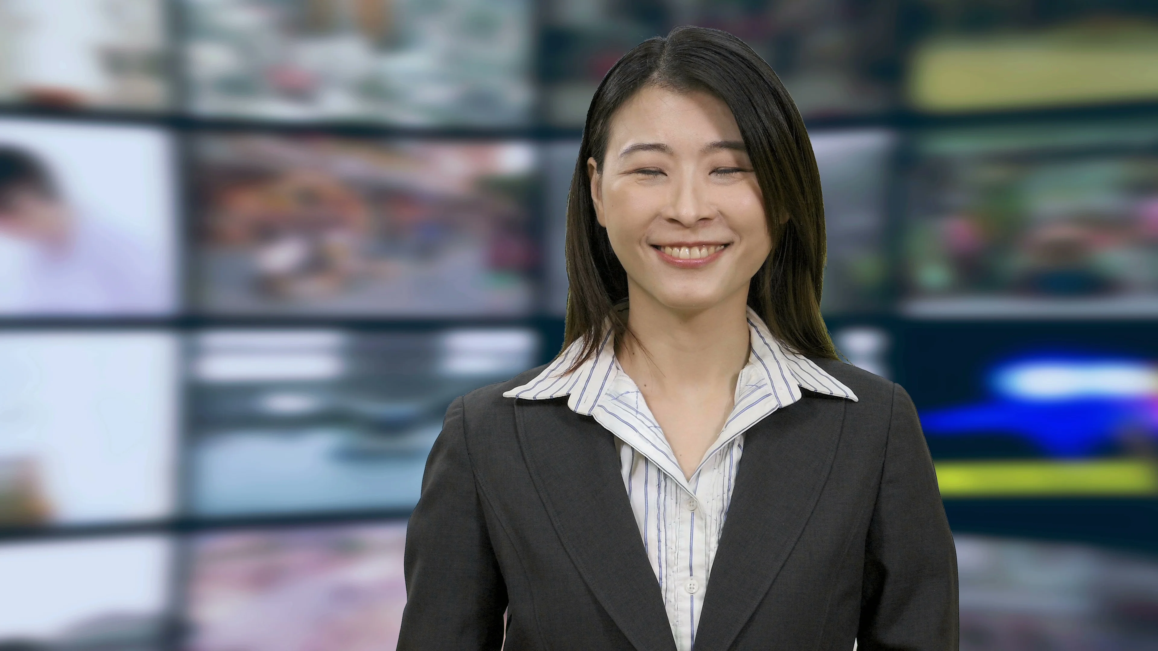 Asian News Anchor Telegraph