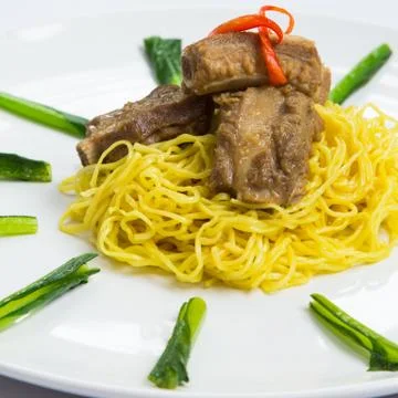 Asian noodle Stock Photos