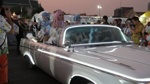 Asian parade Stock Footage 272975935