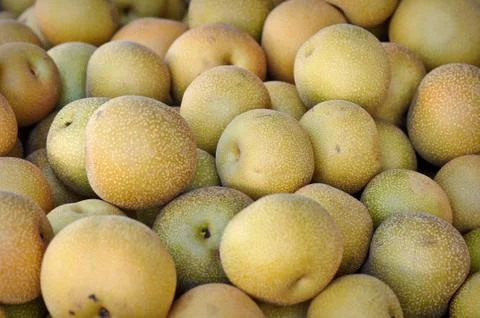 Asian pears Foto stock