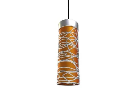 Asian Pendant Stock Illustration