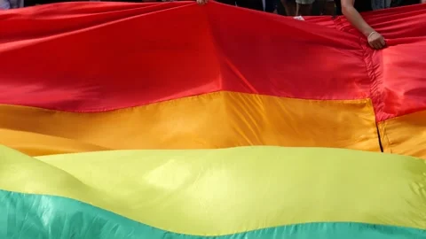 Asian Pride Parade Stock Footage 277658146