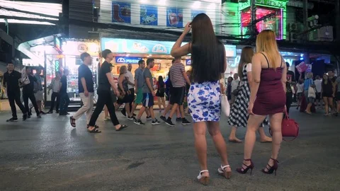 Asian Prostitutes Stock Video Footage | Royalty Free Asian Prostitutes