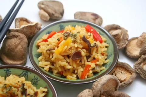 Asian rice Stock Photos