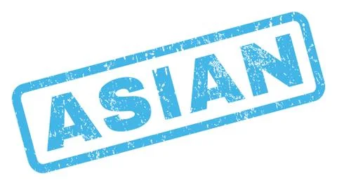 Asian Rubber Stamp Stock Illustration
