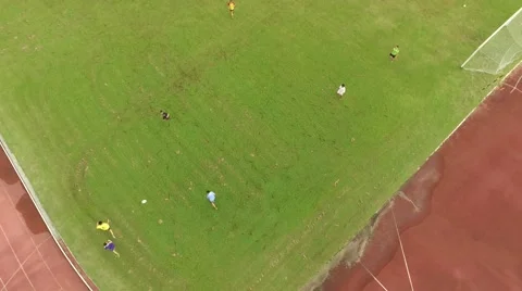 Asian rugby player practicing Stock Footage 68355459