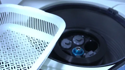 Asian scientist working in the lab Stock Footage 94981114