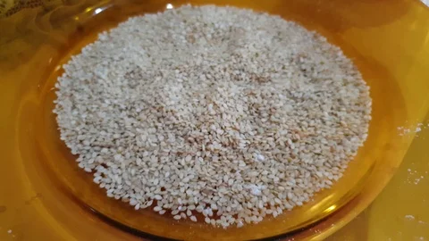 The Asian Sesame Stock Footage 100758299