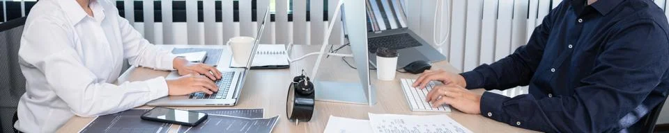 Asian Software engineer Programmer team working together on project of the Sy 写真素材