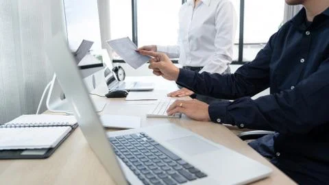 Asian Software engineer Programmer team working together on project of the Sy 写真素材