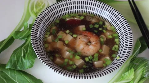 Asian soup Stock Footage 328288253