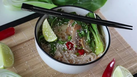 Asian soup Stock Footage 328288265