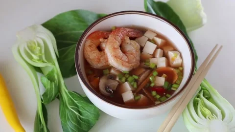 Asian soup Stock Footage 328288276
