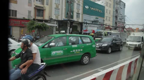 Asian Street View Stock Footage 32274296
