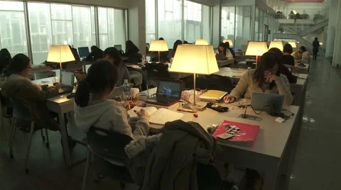 Asian students Video stock 1078133