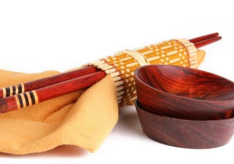 Asian tableware Stockfoto's