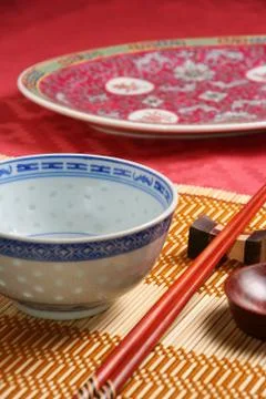 Asian tableware Stock Photos