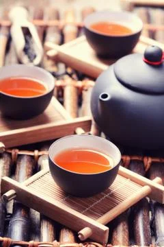 Asian tea Stock Photos