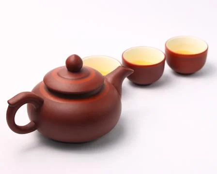 Asian tea set Stock-Fotos