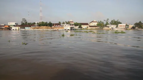 Asian Town Stock Footage 32274709