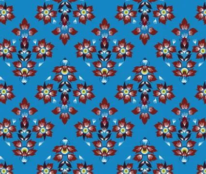 Asian tradition art pattern Stock Illustration