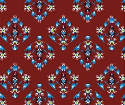 Asian tradition art pattern Stock Illustration