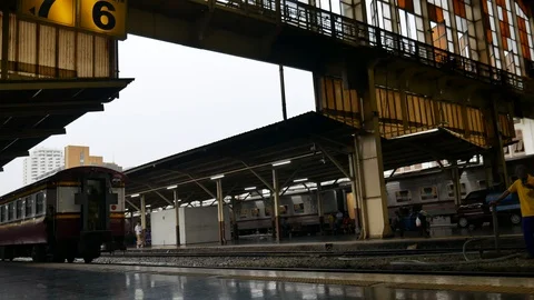 Asian train station 動画素材 118878216