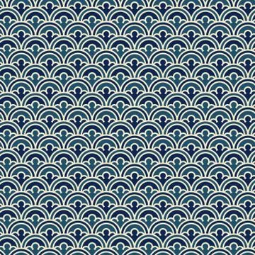 Asian vector pattern for web page background and surface textures Stockillustratie