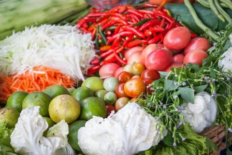 Asian vegetable Stock Photos