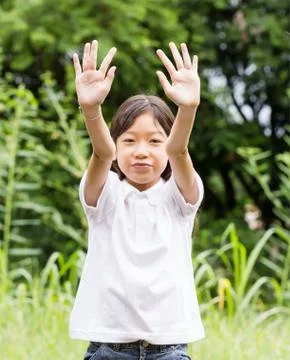 Asian young girl Stock Photos